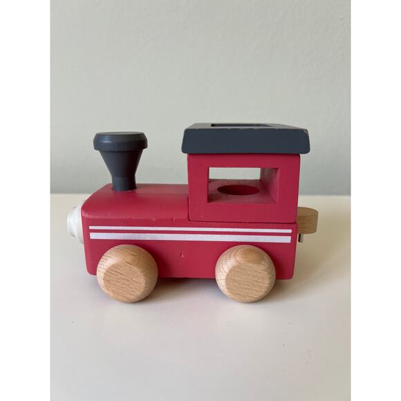 Hearth & Hand Magnolia Toy Wooden Train Set 2021 - Picture 6 of 9